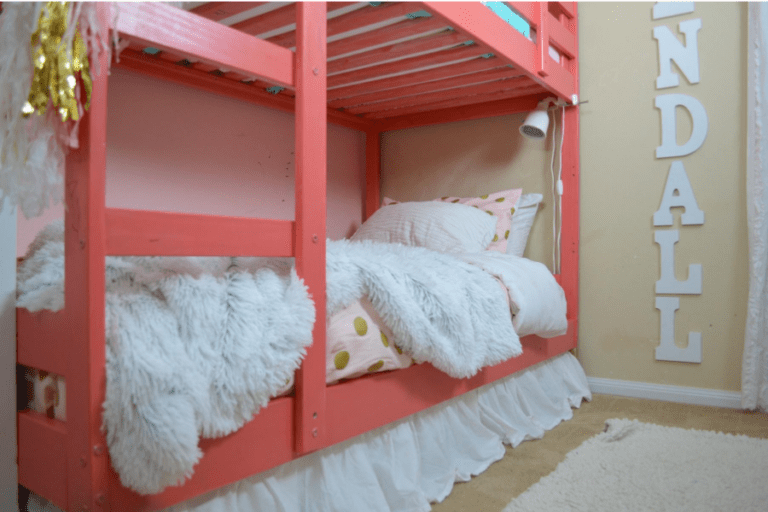 regular mattress on ikea bunk bed