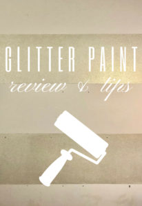 Rust Oleum Glitter Paint Demo 