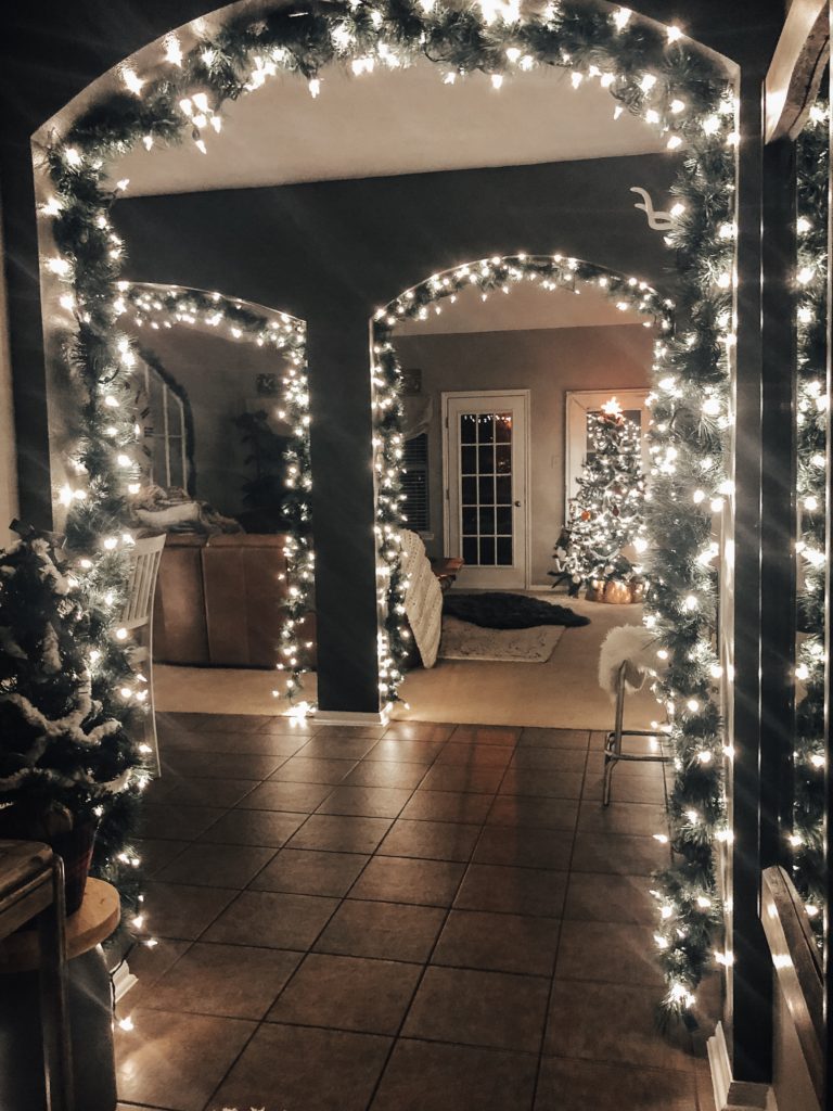 Christmas Garland for Magical Archways - The DIY Vibe